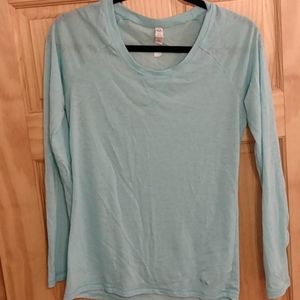 Under Armour burnout teal shirt
